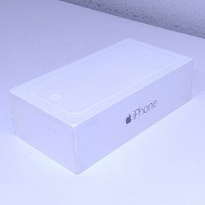 APPLE iPHONE 6 BOX ONLY 16GB Original Packaging OEM Steve Jobs STICKERS 2014 USA